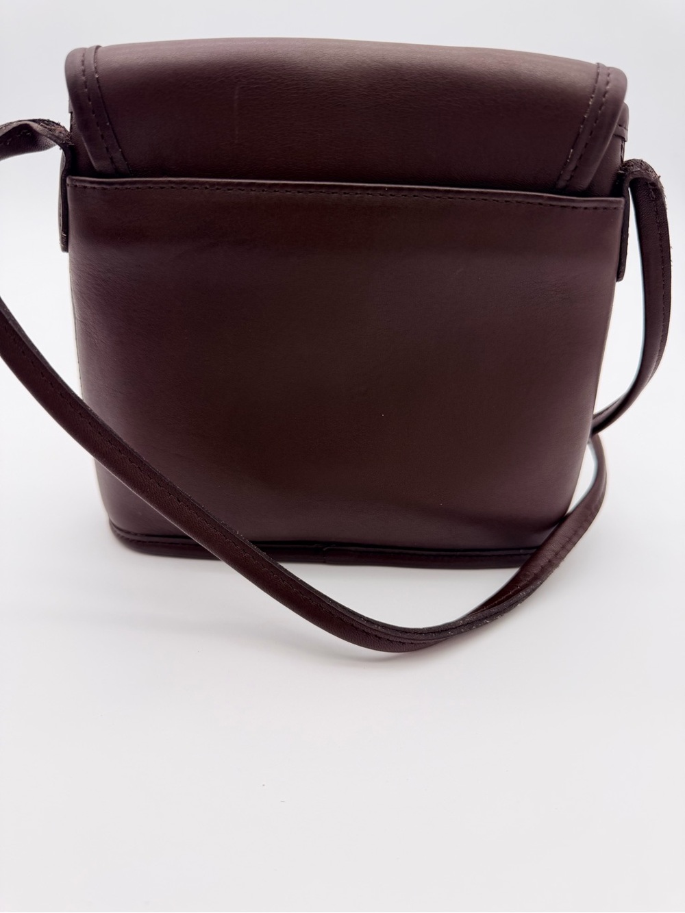 Coach Tango Flap Silver Hardware K8P 9049 Brown Crossbody - Picture 4 of 8